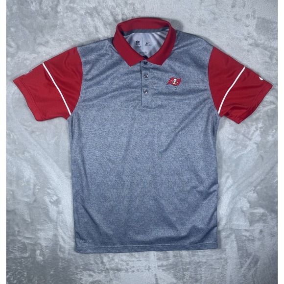 Nike Other - Nike NFL Tampa Bay Buccaneers On Field Apparel Polo Embroidered Shirt Medium